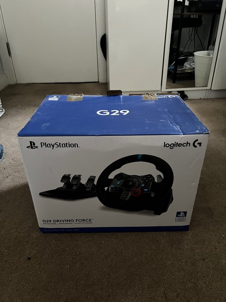 image for Logitech G29 Driving Force racing Wheel 