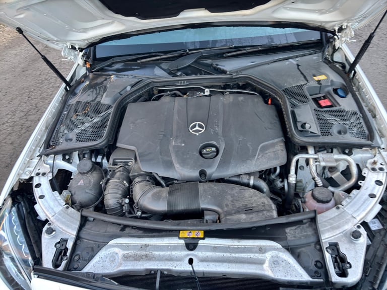 2017 MERCEDES BENZ C CLASS C220 AMG LINE 2.1 DIESEL DAMAGED SALVAGE CAT N 