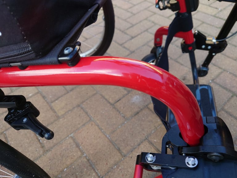 Quickie Hybrid Attitude Bike & Quickie Argon 2 Wheelchair