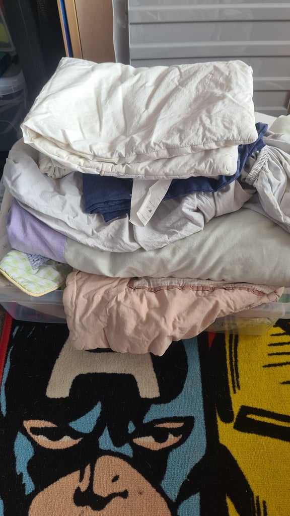 Mammas and Pappas original cot and bedding 