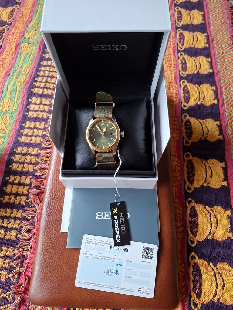 image for Seiko alpinist watch