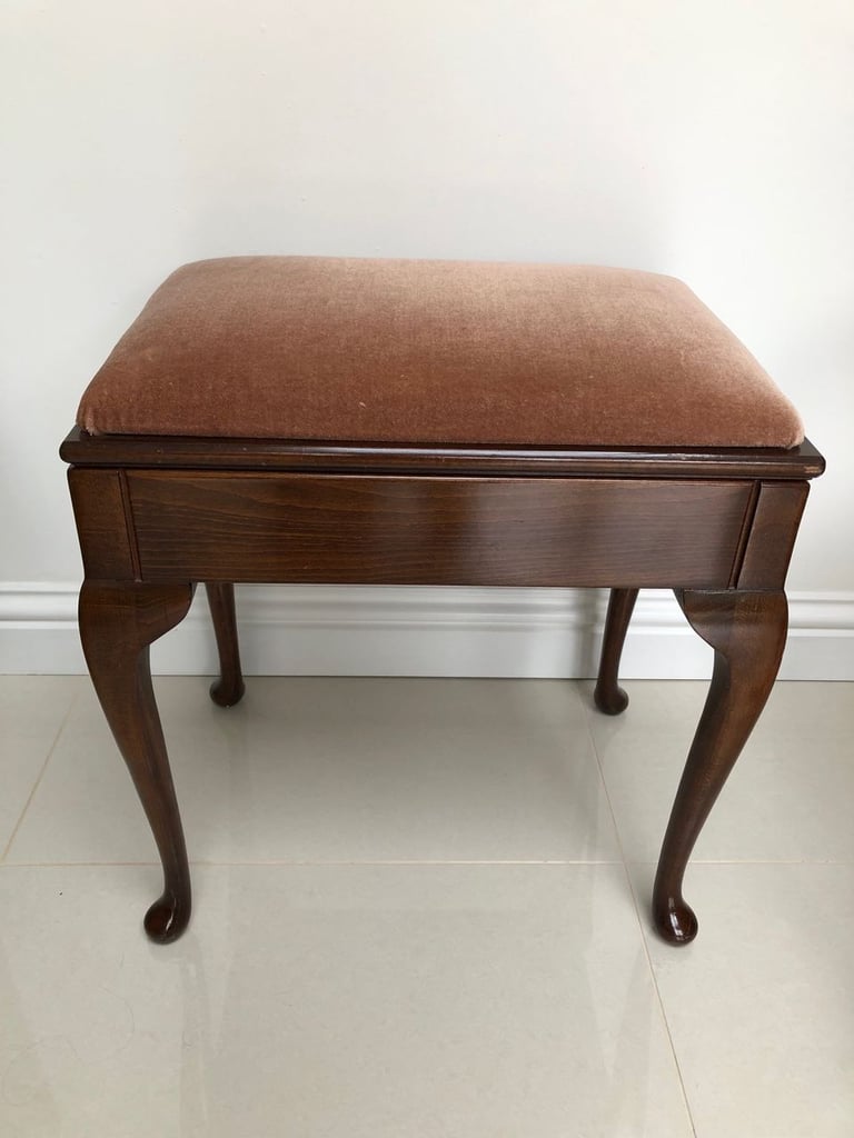 image for Dressing Table/Piano Stool with Hinged Lid