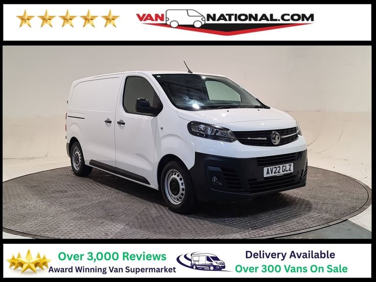 VAUXHALL VIVARO 1.5 TURBO D 2700 DYNAMIC P/V L1 H1 100 BHP SWB DIESEL