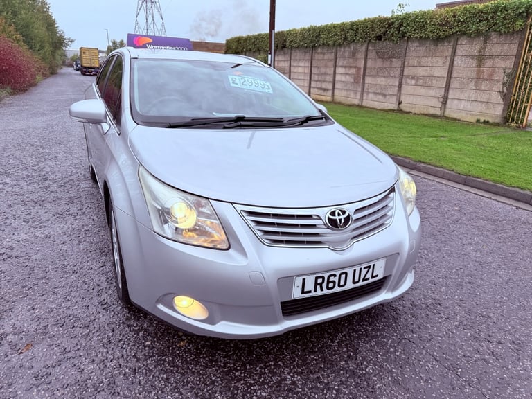 2010 60 TOYOTA AVENSIS 2.0 D4-D T4 NAV ESTATE 6 SPEED MANUAL GREAT SPEC MOTOR