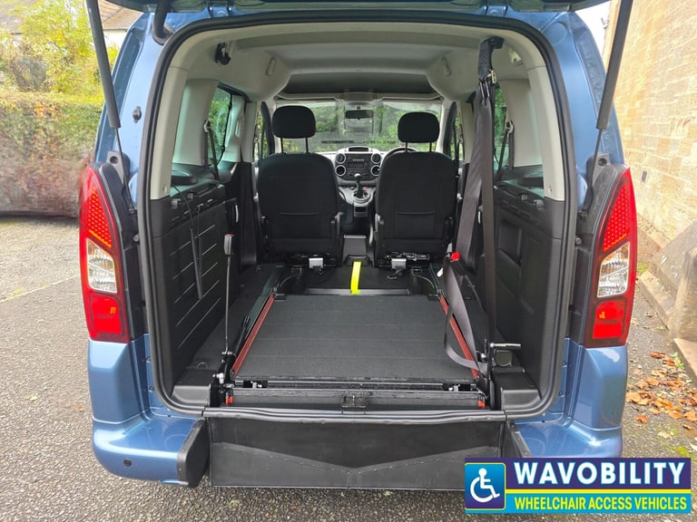 2016 Peugeot Partner Tepee 1.6 BlueHDi 100 Allure = Wheelchair Accessible Vehicle / Wav MPV Diese...
