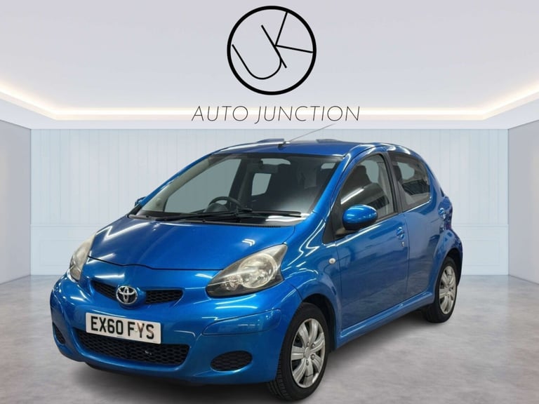 2010 Toyota AYGO 1.0 VVT-i Blue 5dr MMT HATCHBACK Petrol Automatic