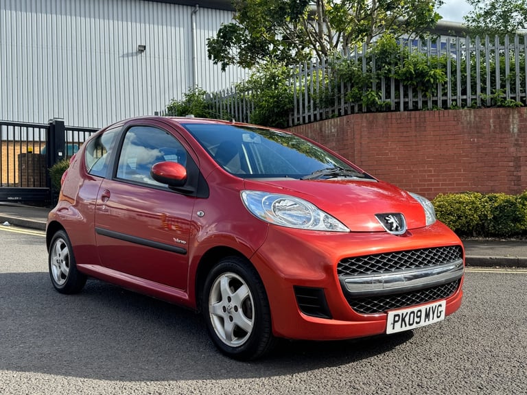 2009 Peugeot 107 1.0 Verve 3dr HATCHBACK Petrol Manual