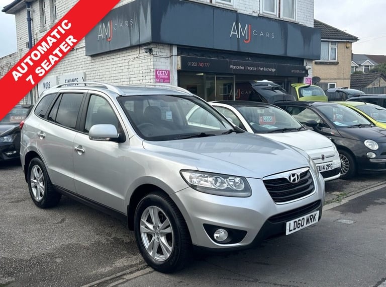 2010 Hyundai Santa Fe 2.2 CRDi Premium SUV 5dr Diesel Auto 4WD Euro 5 (7 seat) (194 bhp) ESTATE D...