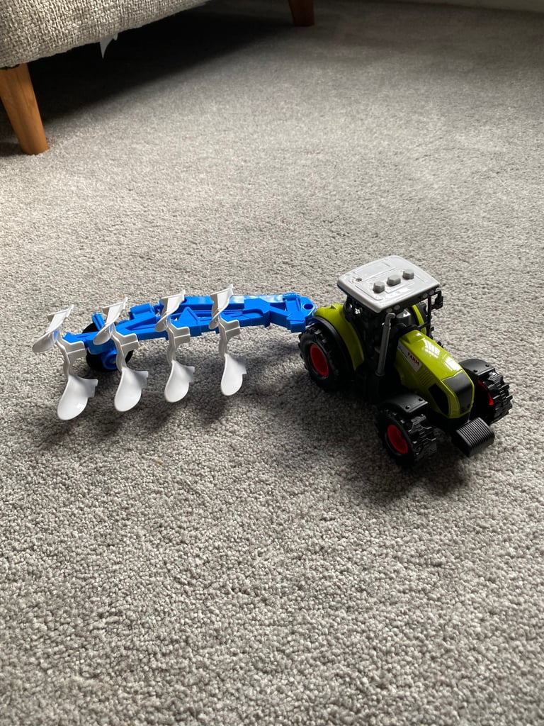 Tractor with Plough 