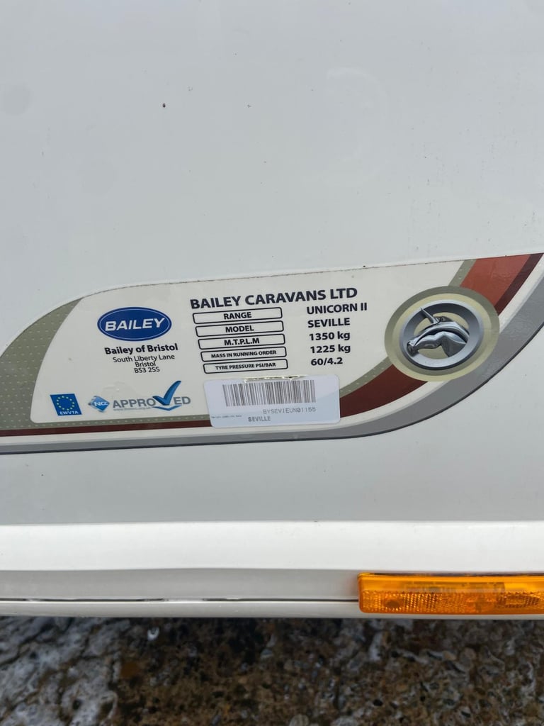2014 Bailey Unicorn Seville
