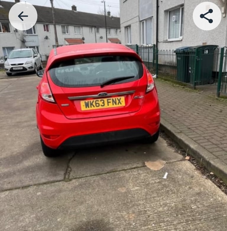 Ford, FIESTA, Hatchback, 2013, Manual, 998 (cc), 5 doors