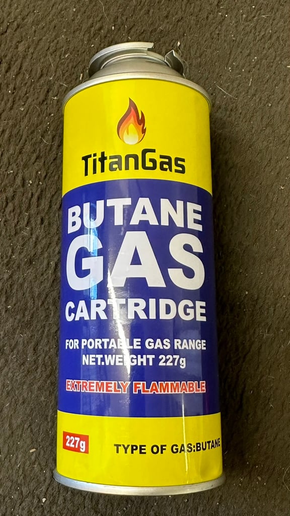 Butane Cartridges x4 Brand New