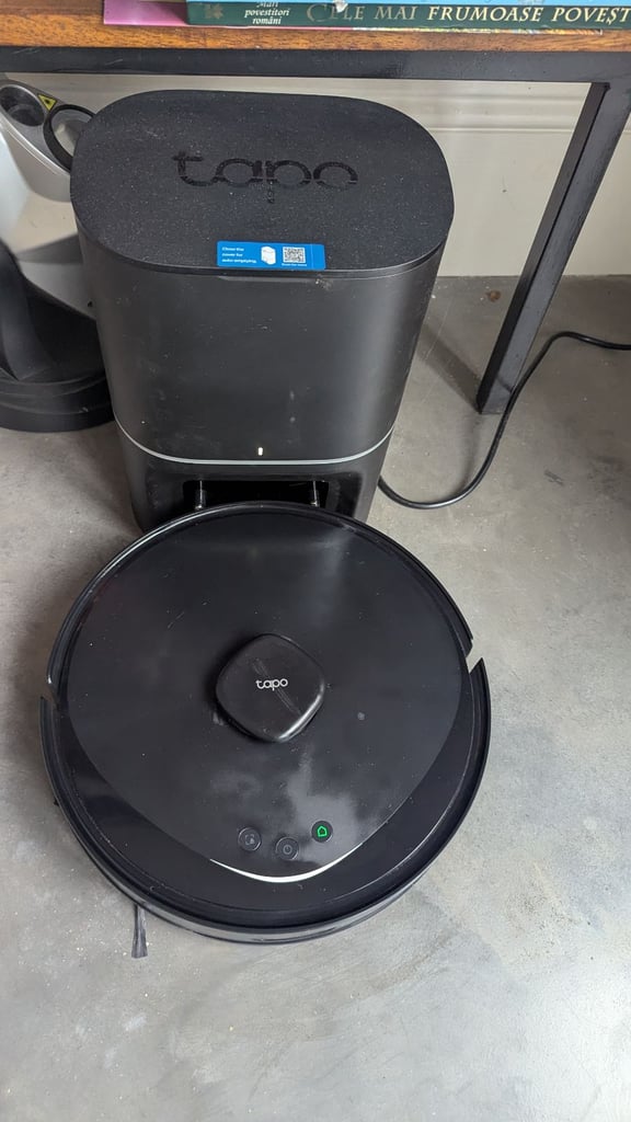 image for Tapo RV30 Max Plus vacuum and moping robot cleaner with self cleaning docking station