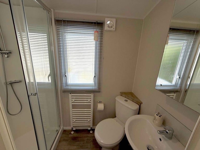 Ex demo New Willerby Linwood static caravan for sale at St Agnes Holiday Park, Truro TR4 8HS