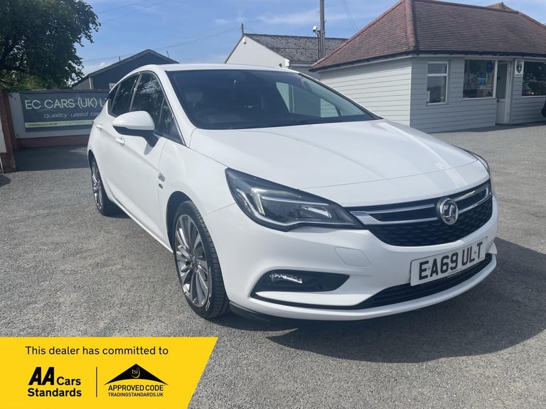 2019 Vauxhall Astra 1.4i Turbo Griffin Euro 6 (s/s) 5dr HATCHBACK Petrol Manual