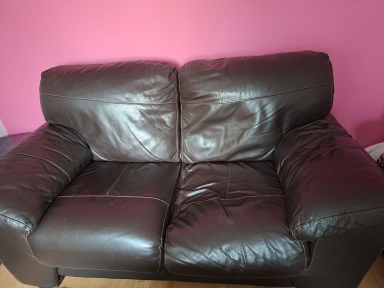 Leather sofas