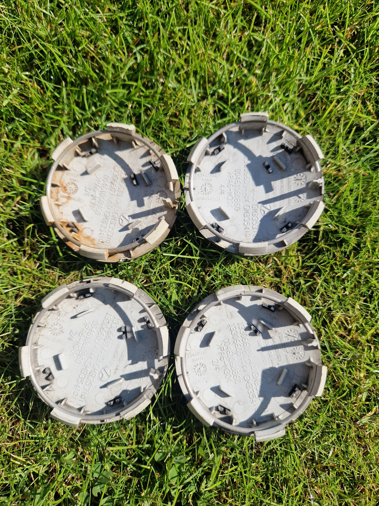Vauxhall Corsa Vxr Alloy Centre Caps Anthracite