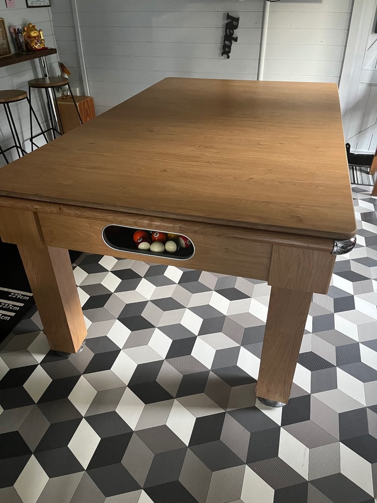 Pool table dining table