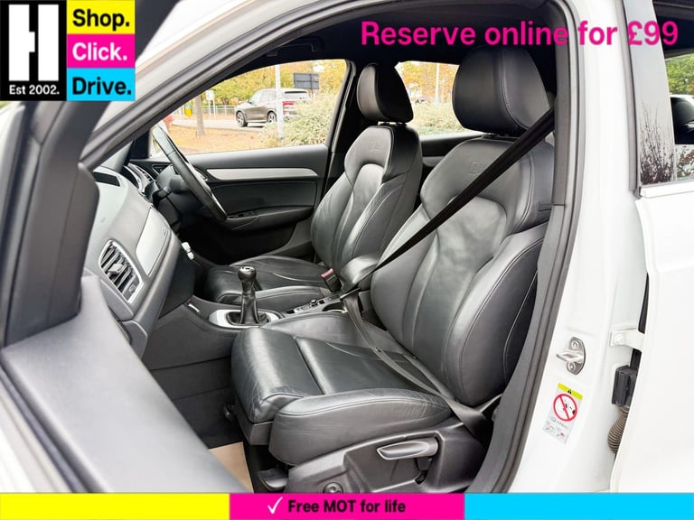 2012 Audi Q3 2.0 TFSI S line SUV 5dr Petrol Manual quattro Euro 5 (s/s) (170 ps) ESTATE Petrol Ma...