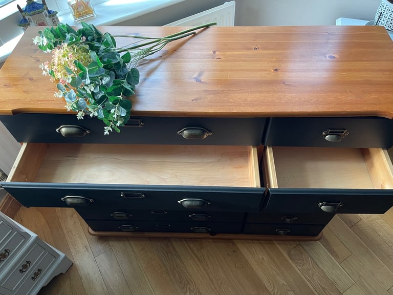 Merchant Chest of Drawers - Haberdashery - Apothecary - Sideboard Newly Up-cycled.