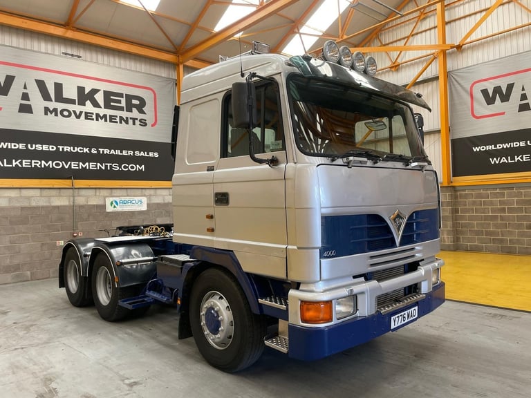 FODEN 4000 SERIES 6X4 TRACTOR UNIT - 2001 - Y776 WAO