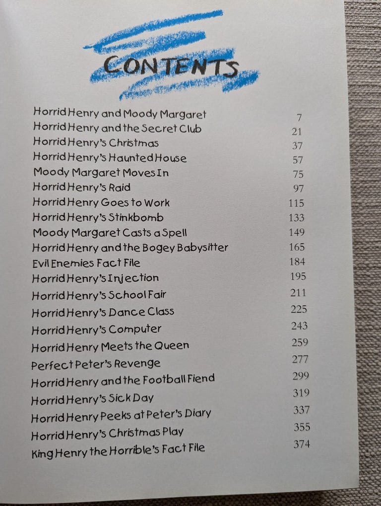 The Big Book of Horrid Henry, Hardback, LIKE NEW