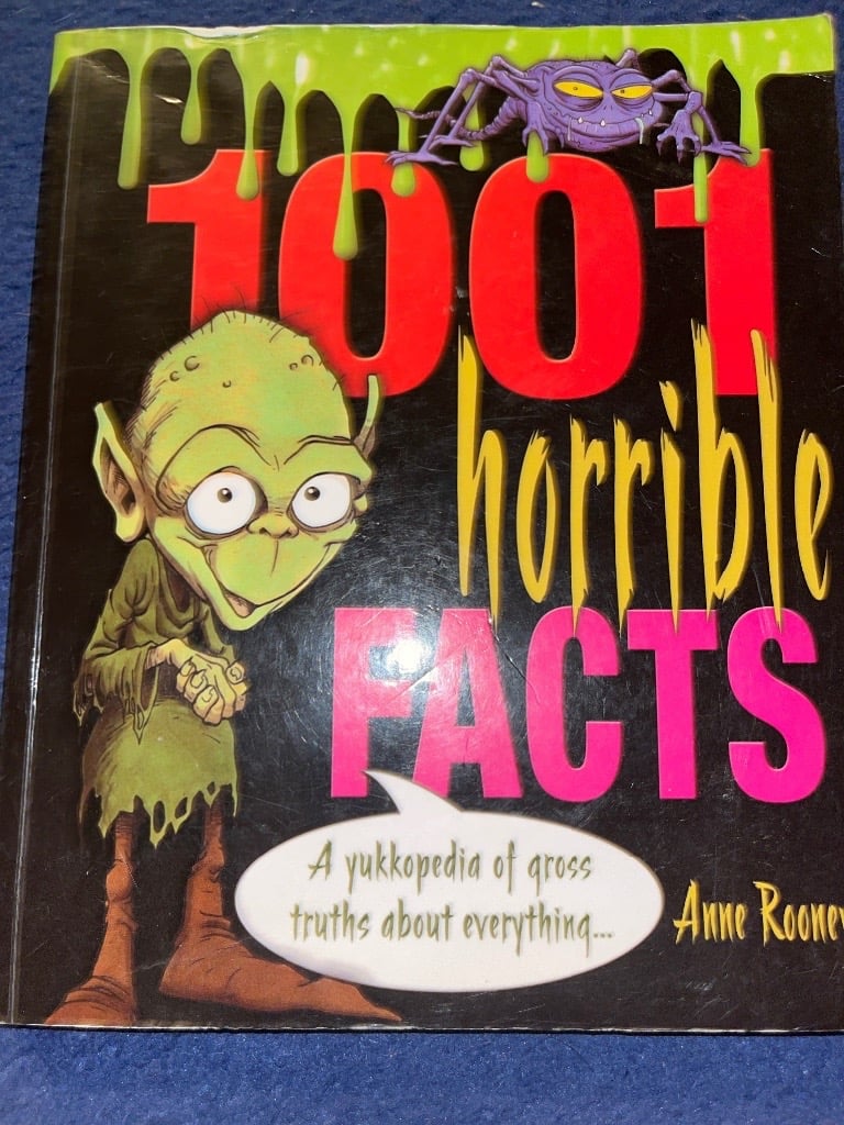 Kids books 1001 horrible facts 