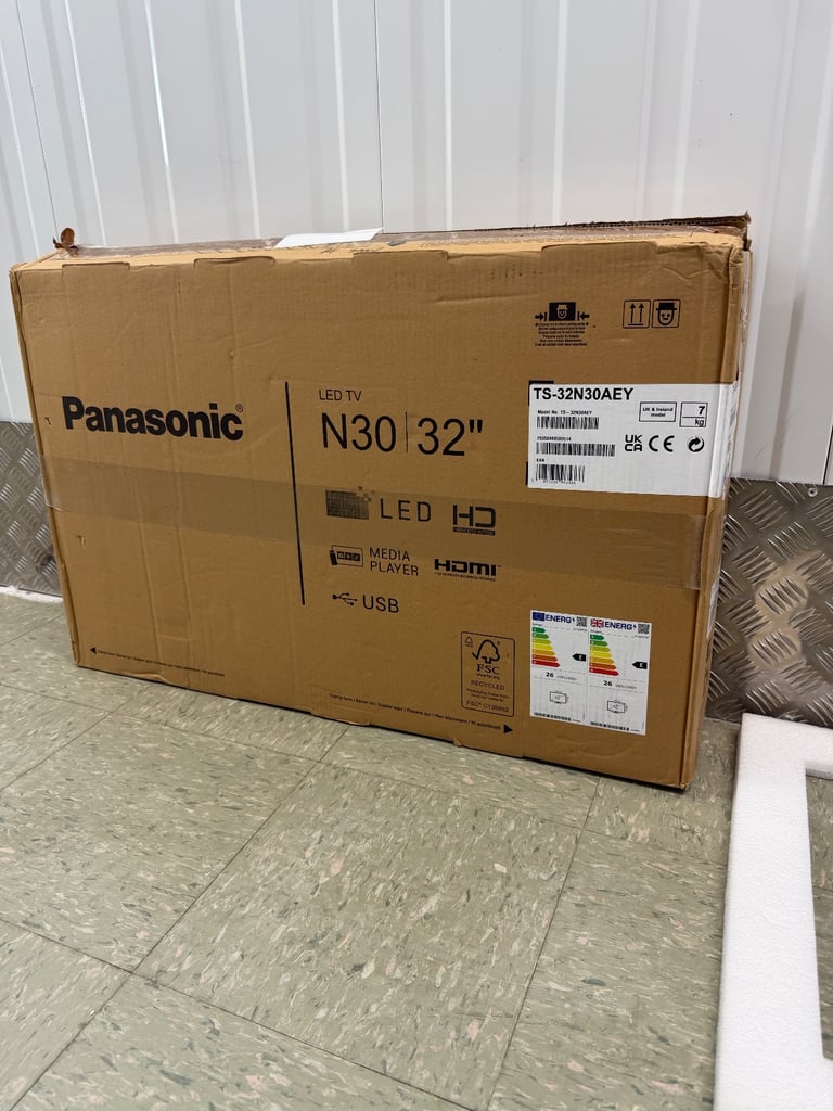 2024 Panasonic TS-32N30AEY, N30 Series 32 inch HD LED TV USB Media Player 