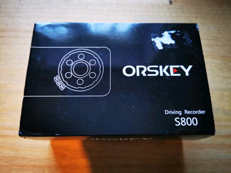 Orskey Dash Cam Front and Rear