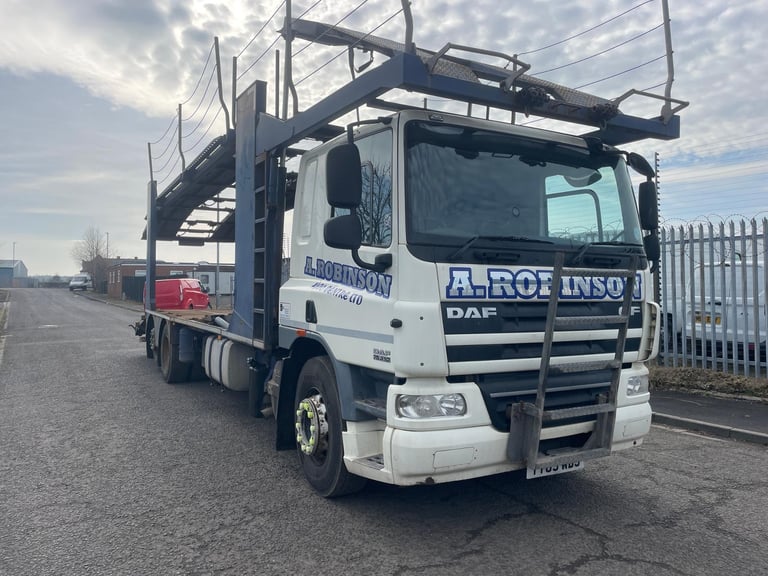 2013 DAF 7 CAR TRANSPORTER 310 BELLE 26 TON HGV RECOVERY TRUCK MAY 2026 TEST