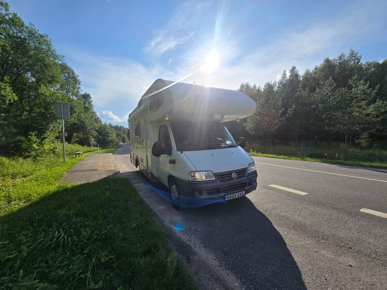 Fiat, DUCATO, 2004, 2800 (cc),6 berth and seat belt Knaus motorhome,LOW MILEAGE!!!!