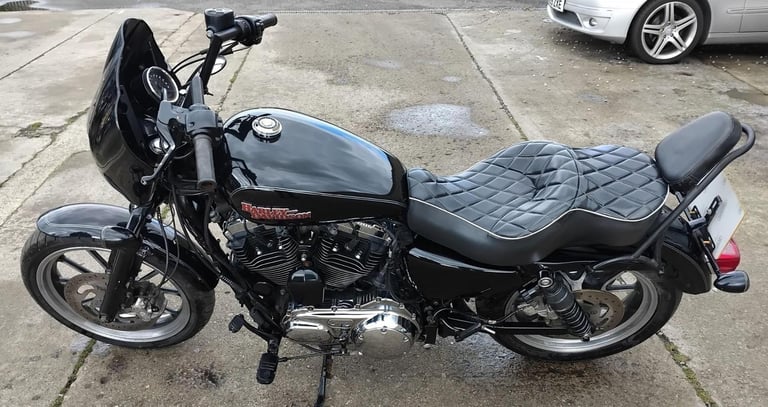 2016 16 HARLEY DAVIDSON XL 1200 T SUPERLOW SPORTSTER 15 XL1200 XL1200T BLACK