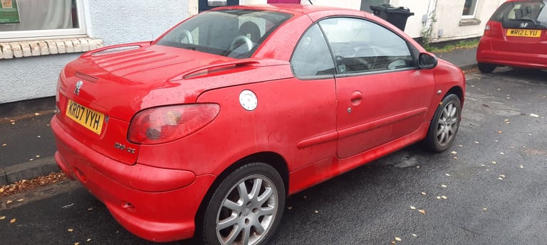 Peugeot, 206, Convertible, 2007, Manual, 1587 (cc), 2 doors