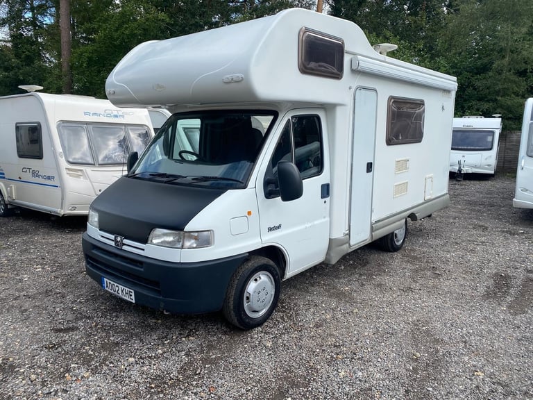 PEUGEOT BOXER POINEER MOTORHOME - 02/02 25k MILES - 5 BERTH - BARGAIN BE QUICK  