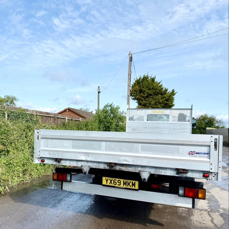 2019 ISUZU FORWARD N75,150 DROPSIDE ALLOY FLATBED 21FT EURO-6 U-LEZ SCAFFOLD