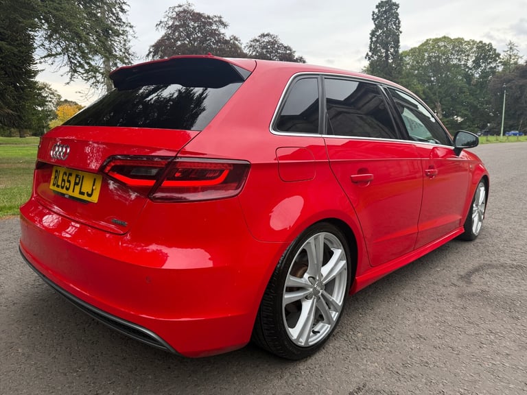 2016 Audi A3 2.0 TDI Quattro S Line 5dr S Tronic [Nav] HATCHBACK Diesel Automatic