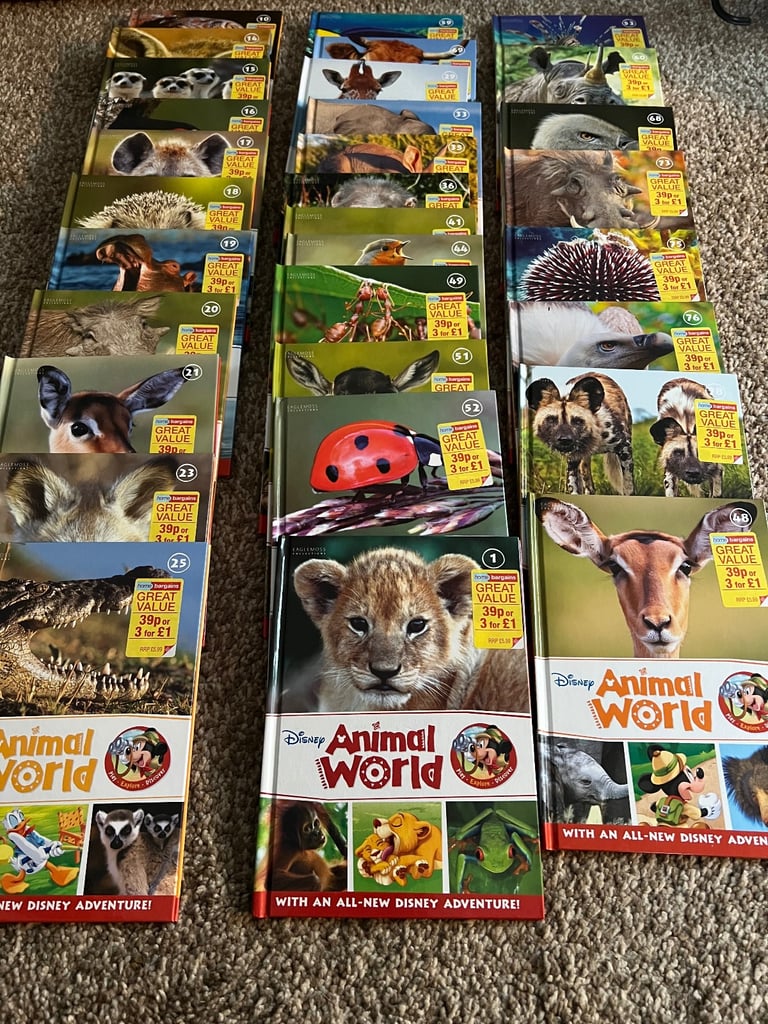 image for Disney kids animal books