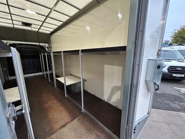 VAUXHALL MOVANO 2.3 CDTi 3500 Lo Loader Box Luton Van Air Con White Manual Diese