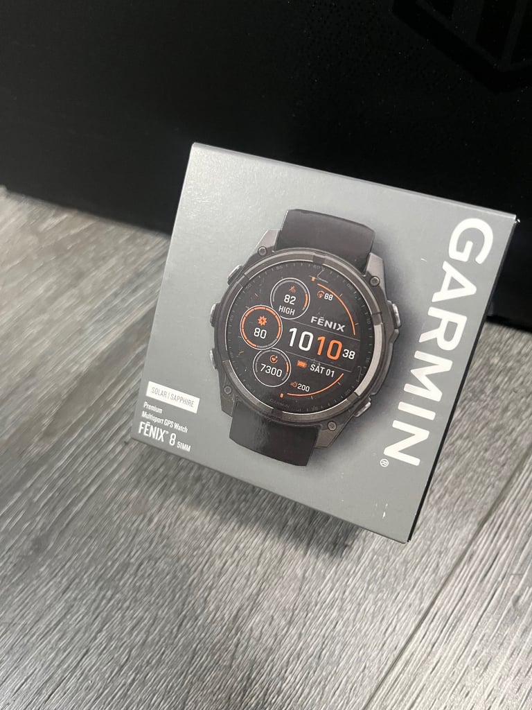Garmin fenix 8 solar sapphire 