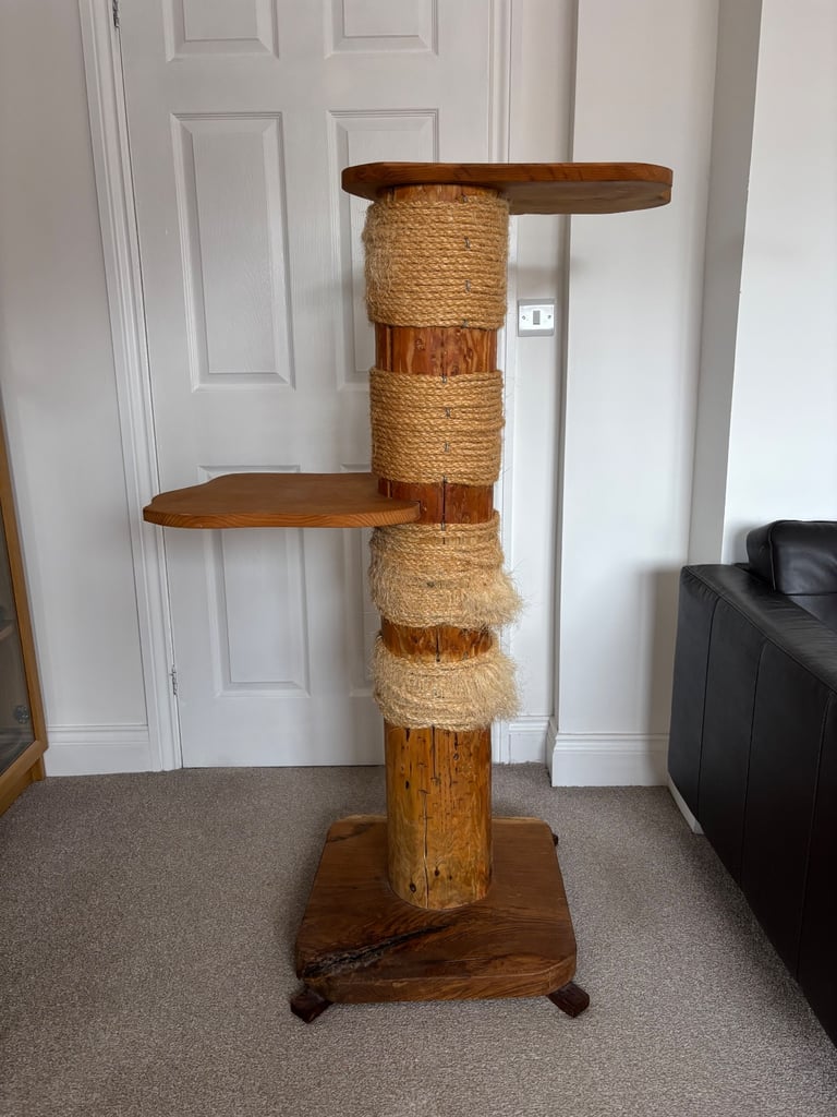 Unique cat scratcher tower