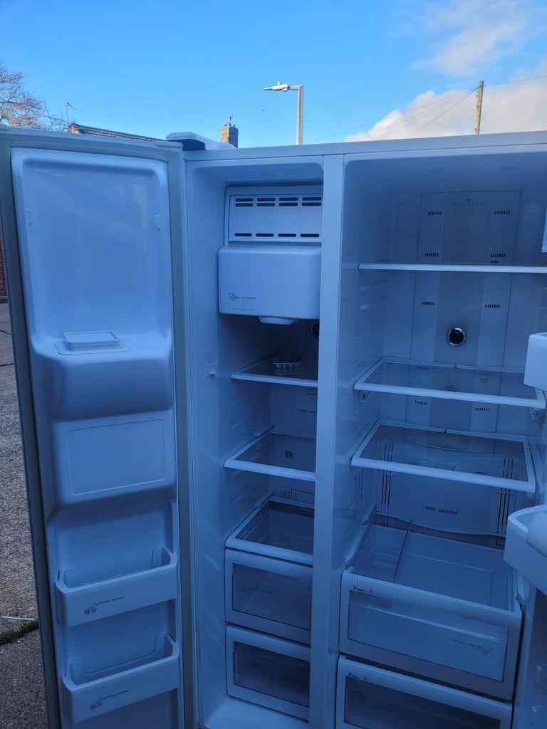 White American fridge and freezer 