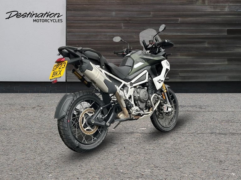 2023 Triumph Tiger 1200 RALLY PRO Petrol green Manual