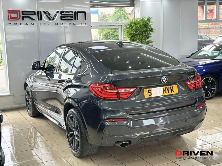 LOW MILES! BMW X4 XDRIVE 2.0 DIESEL M SPORT 2017 AUTO 5DR + FREE DELIVERY