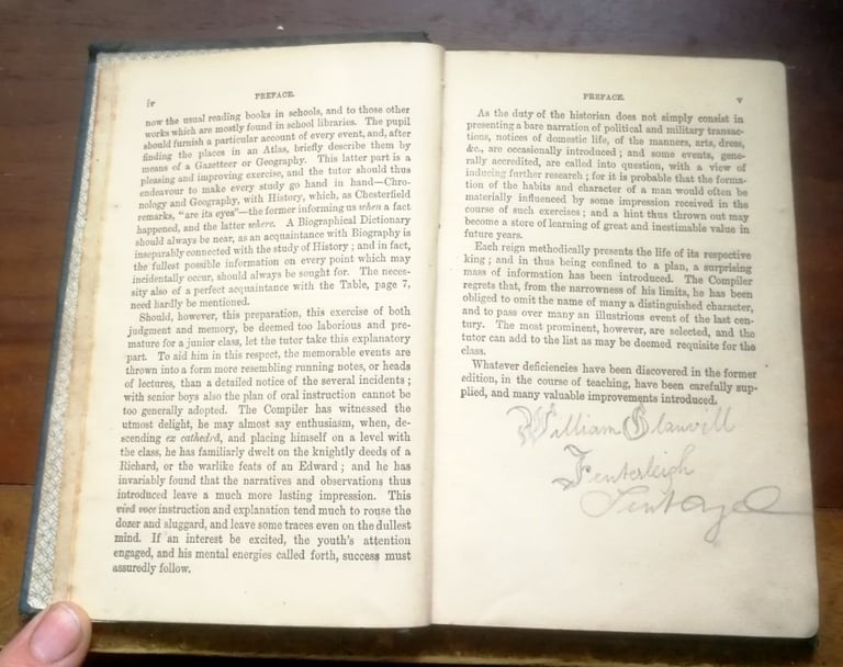 Ince's Outlines Of History Original Edition 1877 Henry Ince
