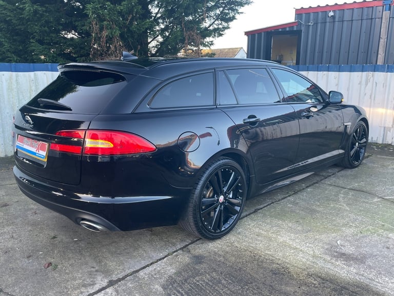 2015 Jaguar XF 2.2 D R-SPORT BLACK SPORTBRAKE ESTATE 5-Door 1 OWNER CAR