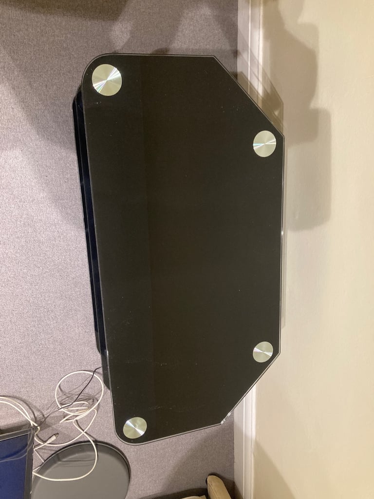 Three tier Glass TV stand excellent condition