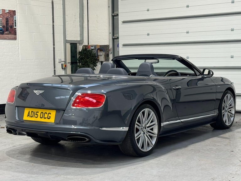 2015 Bentley Continental 6.0 W12 Speed 2dr Auto CONVERTIBLE PETROL Automatic