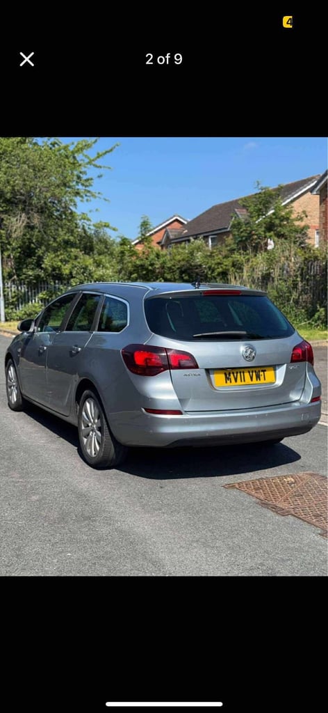 Vauxhall, ASTRA, Estate, 2011, Manual, 1686 (cc), 5 doors