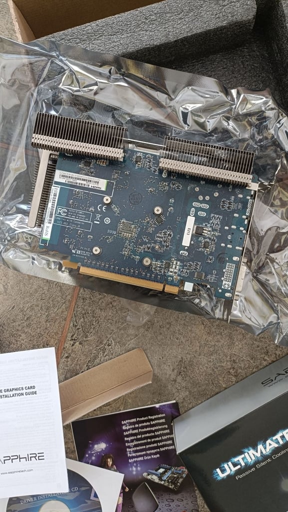 ATI Radeon R7 250 Silent Fan Less Passive Cooled Video Card