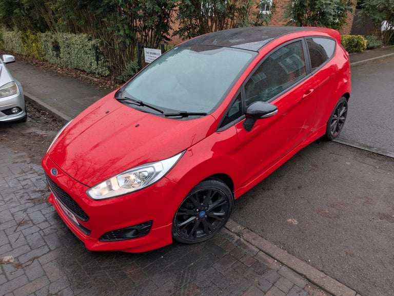 2014 Ford Fiesta 1.0 EcoBoost 140 Zetec S Red 3dr HATCHBACK Petrol Manual